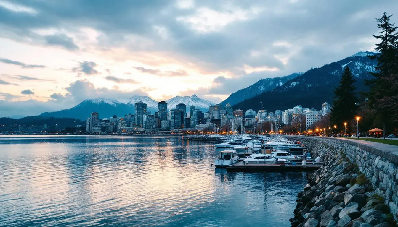 Filming location in Canada